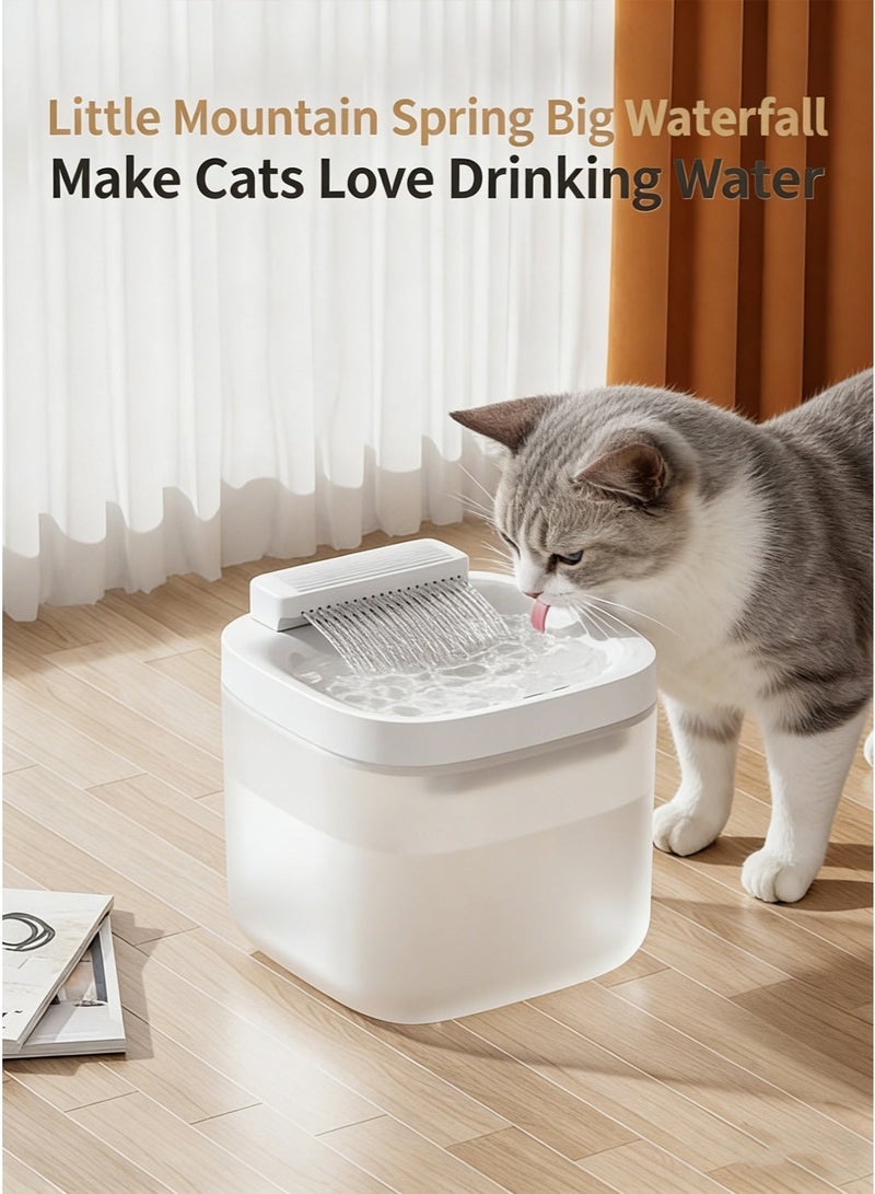 Sisily Pet Water Dispenser Automatic Circulation Filtering Flow Water Intelligent Cat Water Dispenser Large Capacity Dog ​​water Feeder - Image 3