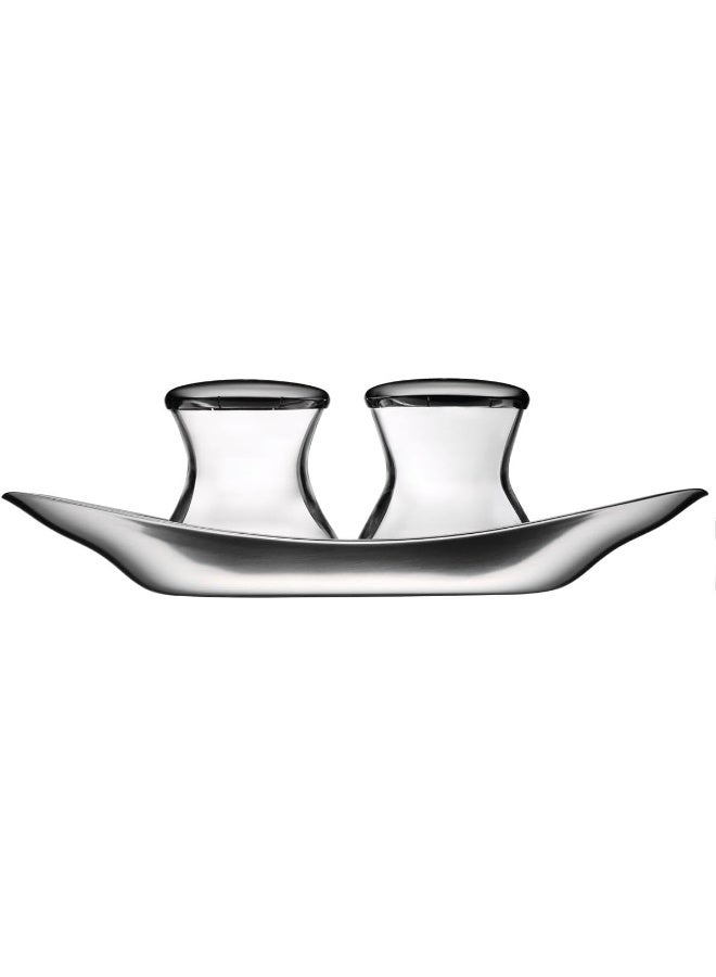 WMF 660079990 Wagenfeld Salt and Pepper Shaker Set - Image 1