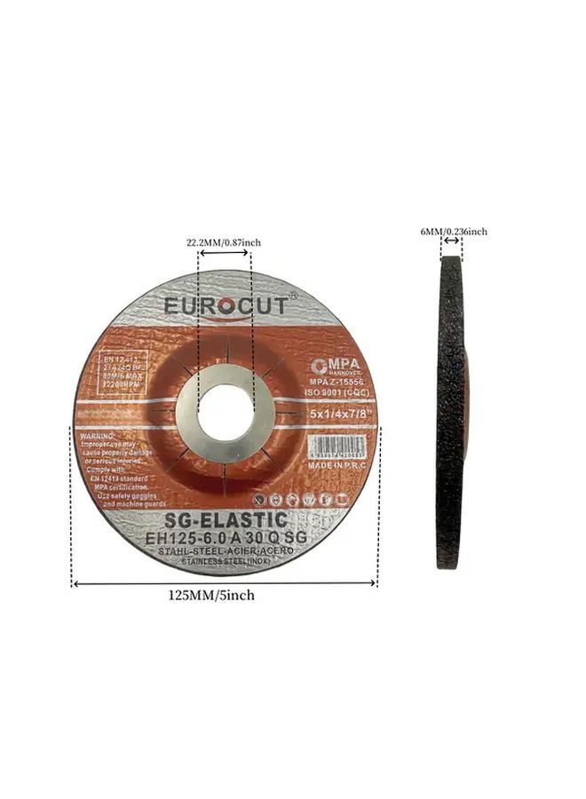 5 Inch 125MM Reinforced Mesh Grinding Disc For Heavy Duty Rust Removal And Sharpening - Image 4