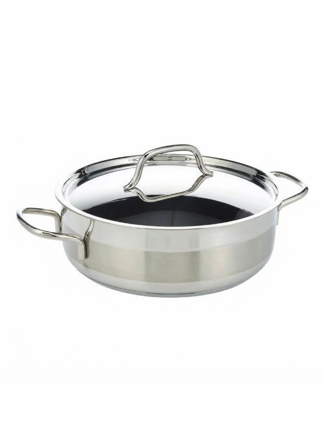 9-Piece Stainless Steel Cookware Set with Lids | Induction Compatible Cooking Pot & Frying Pan Set | Heavy Duty Mirror Finish Kitchen Cookware - Image 5
