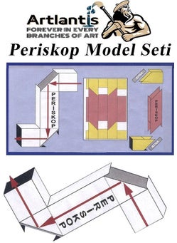Artlantis Periscope Construction Set 1 Pack Cardboard Periscope Model Set with Mirror School Classroom Experiment Set  - Image 3