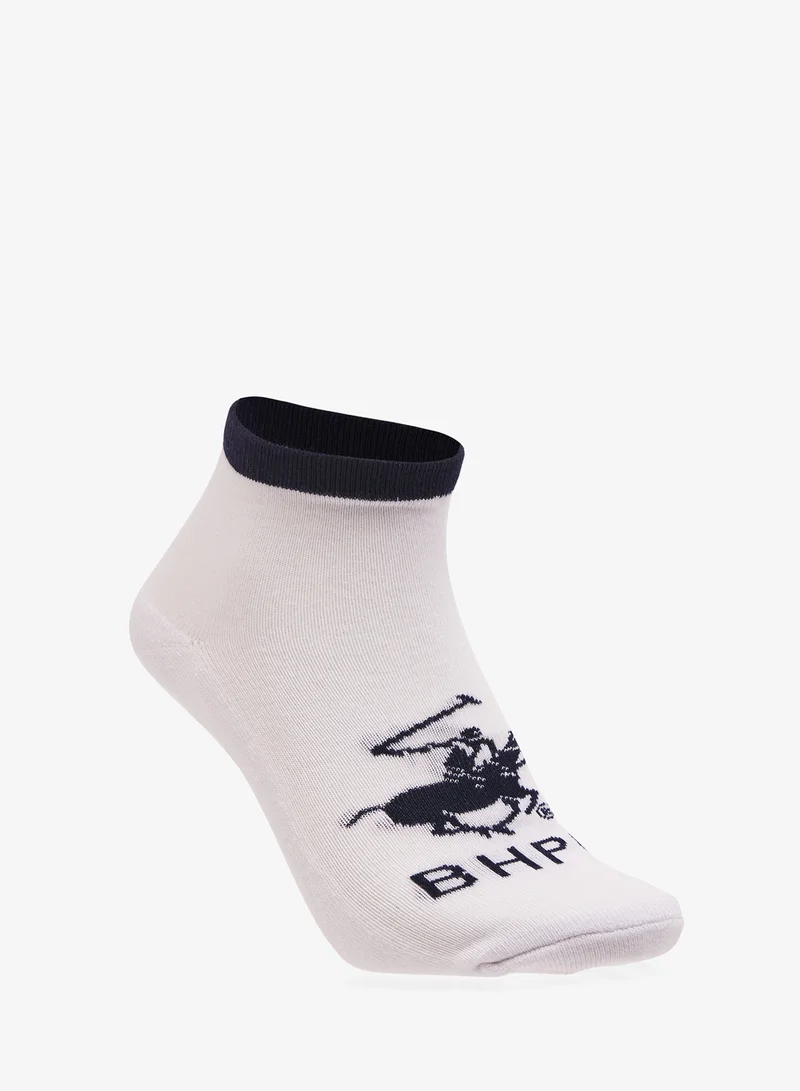 BEVERLY HILLS POLO CLUB Logo Ankle Socks