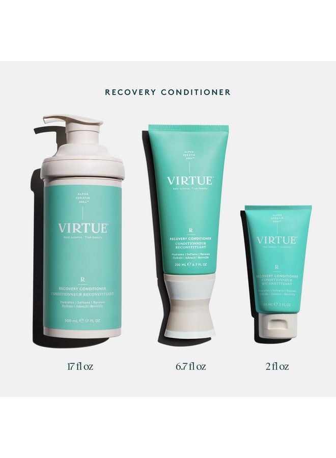 فيرتشو بلسم VIRTUE Recovery مع الكيراتين يرطب وينعم ويجدد الشعر التالف، خالٍ من الكبريتات وآمن على اللون - Image 5