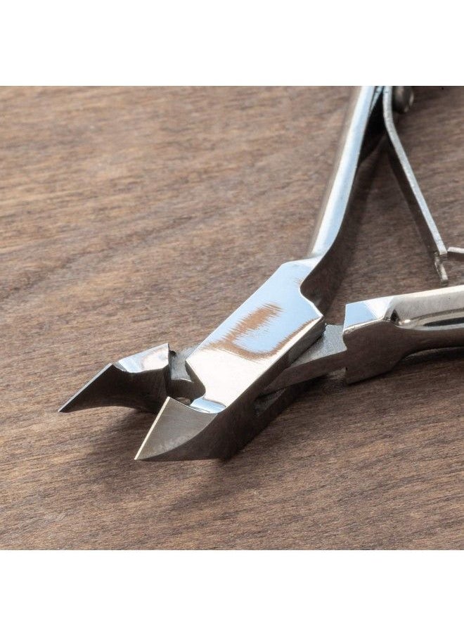 SE - 4" Stainless Steel Double Spring Cuticle Nipper Sp30H - Image 1