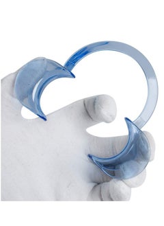 Lip Retractor Plastic C Shape Autoclavable Blue - 24 Pieces