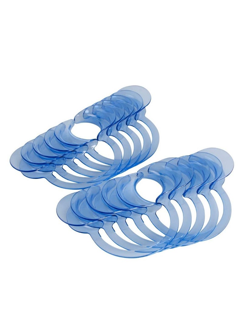 Generic - Lip Retractor Plastic C Shape Autoclavable Blue - 24 Pieces - Image 1