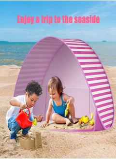 Aomeius Baby Beach Tent with Pool, UPF 50+ Beach Sun Shelter Outdoor Tent for Aged 0-3 Baby and Kids, Parks and Beach Shade Portable Mini Pool  - Image 5