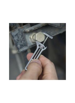 PROMASS promass Mini Alloy Multi-tool, Multi Functional Wrench Tool Titanium Mini Spanner, Beer Opener, Nail Puller, Edc Pocket Multi Tool, for Repairing, Backpacking, Camping, and Hiking  - Image 4