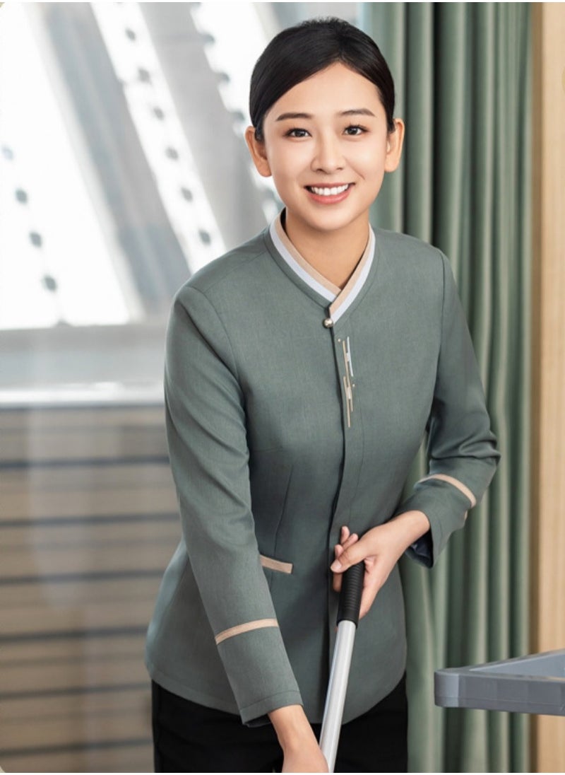 KUYING New Summer Cleaner Work Clothes  - Image 1
