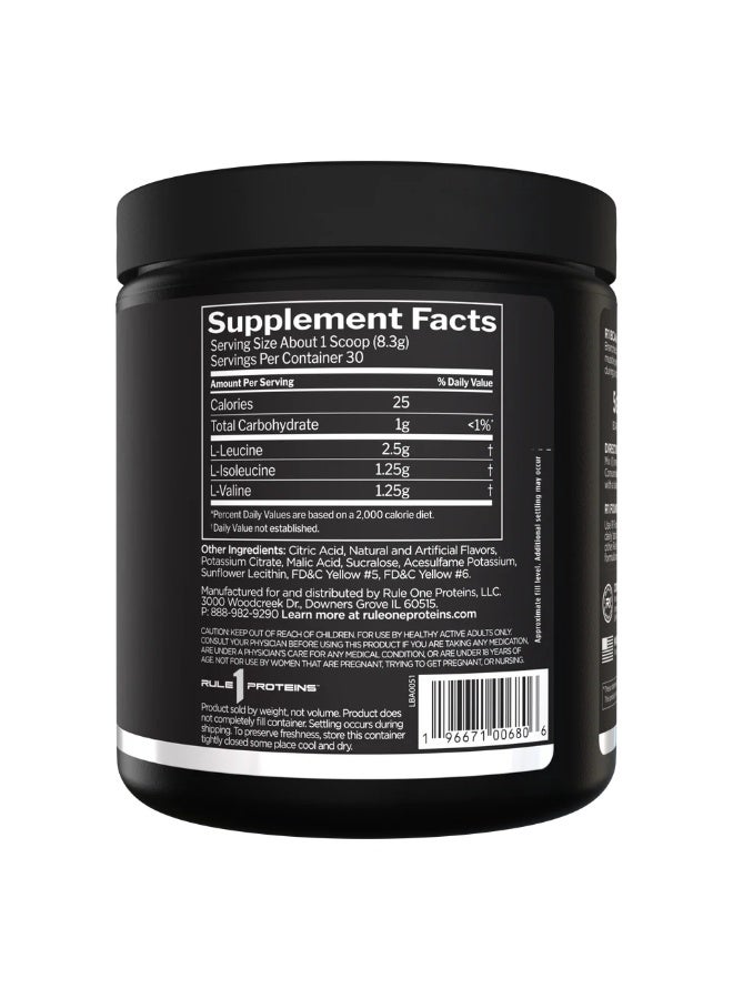 RULE 1 RULE1 BCAA 30 SERV - PINEAPPLE BLAST - Image 2