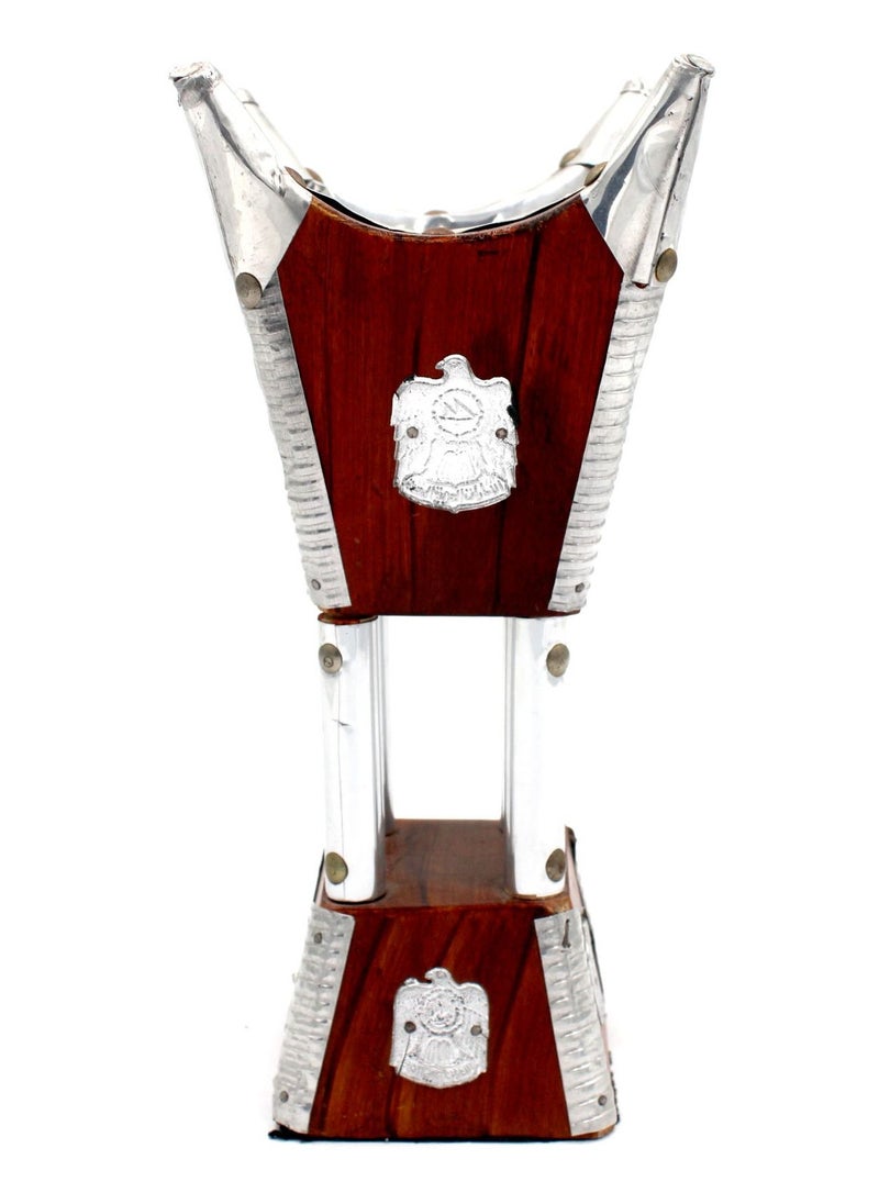 Antique Museum HANDMADE ARABIC TRADITIONAL BUKHOOR STAND - 10X4INCHES - BM5346  - Image 3