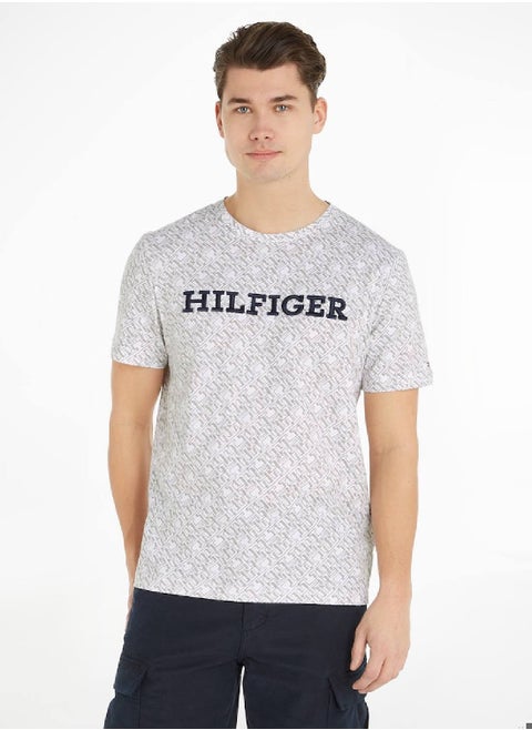 Th Monogram All-Over Print T-Shirt
