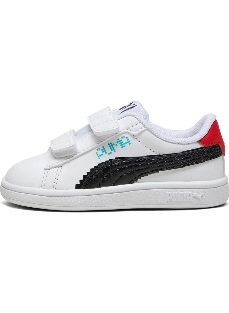 PUMA Smash 3.0 Inf Racing Kids Sports Shoes - 39257901 33 - White