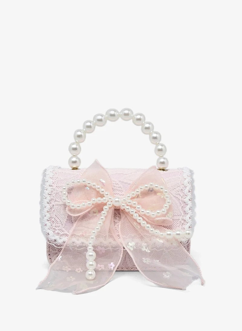 أر أند بي Laced Top Handle Bag