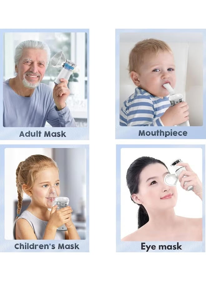 Wolaid Ultra Mist Mesh Nebulizer – Portable Inhalation Device for Kids and Adults - Image 2