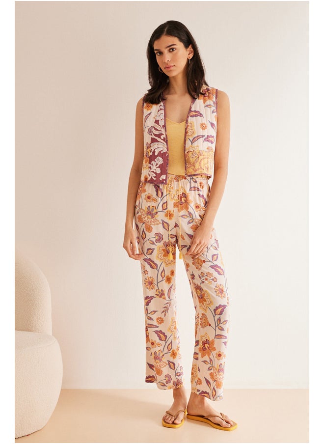 women'secret - Paisley viscose pants - Image 1