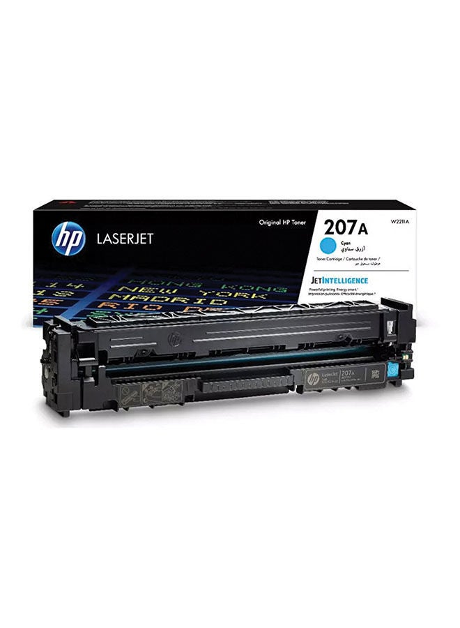 HP خرطوشة حبر ليزر جيت أصلية طراز W2211A أزرق سماوي - Image 1