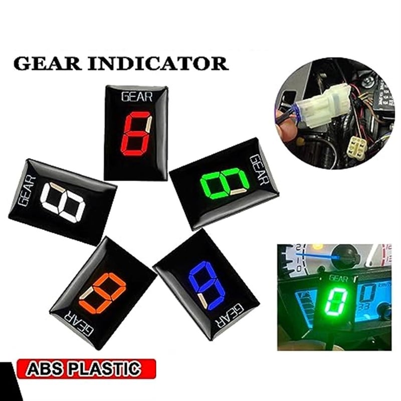 Wivplex 1-6 Gear Indicator for Z750 (2010-2012) - Image 3