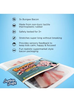 Bungee Bacon - Fidget Stretchy Sensory Bacon - Fun & Calming Sensory String Food - Realistic Imitation Play Bacon Strips - Helps With Stress, Anxiety & Autism - pzsku/ZBDAC16D83EB519BF71F8Z/45/_/1734347846/d424676d-4d7f-4f34-992a-84b0d671fff0