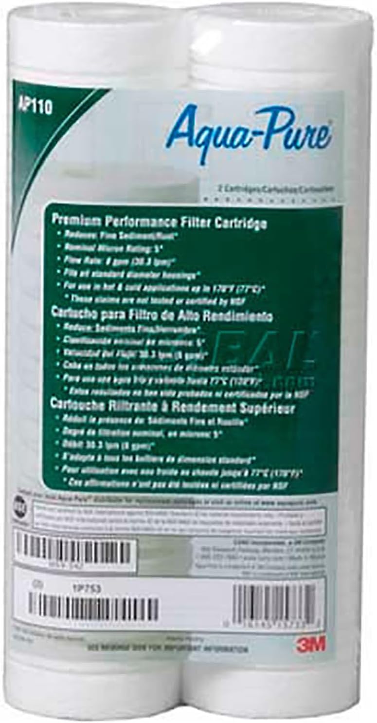 3M Aqua-Pure AP110 Whole House Filter Replacement Cartridge - Single Cartridge - Image 3
