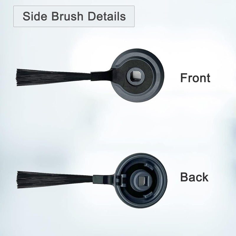 Tivcroxs 20 Pack Replacement Parts for Shark ION R85 RV850 S86 S87 S88 R71 R72 R75 RV761 RV771 RV871 AV751 AV752 AV753 Robot, 2Main Brush&5Filters&10Side Brushes&2Pre-Filter&1Brush Protect Guard - Image 5