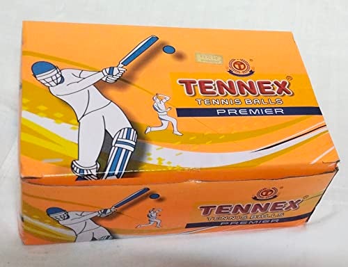 TENNEX Premier Soft Tennis Ball for Under Arm Cricket | Light | Standard Size for Tournament and Practice (6 Pcs, Yellow) - Image 5