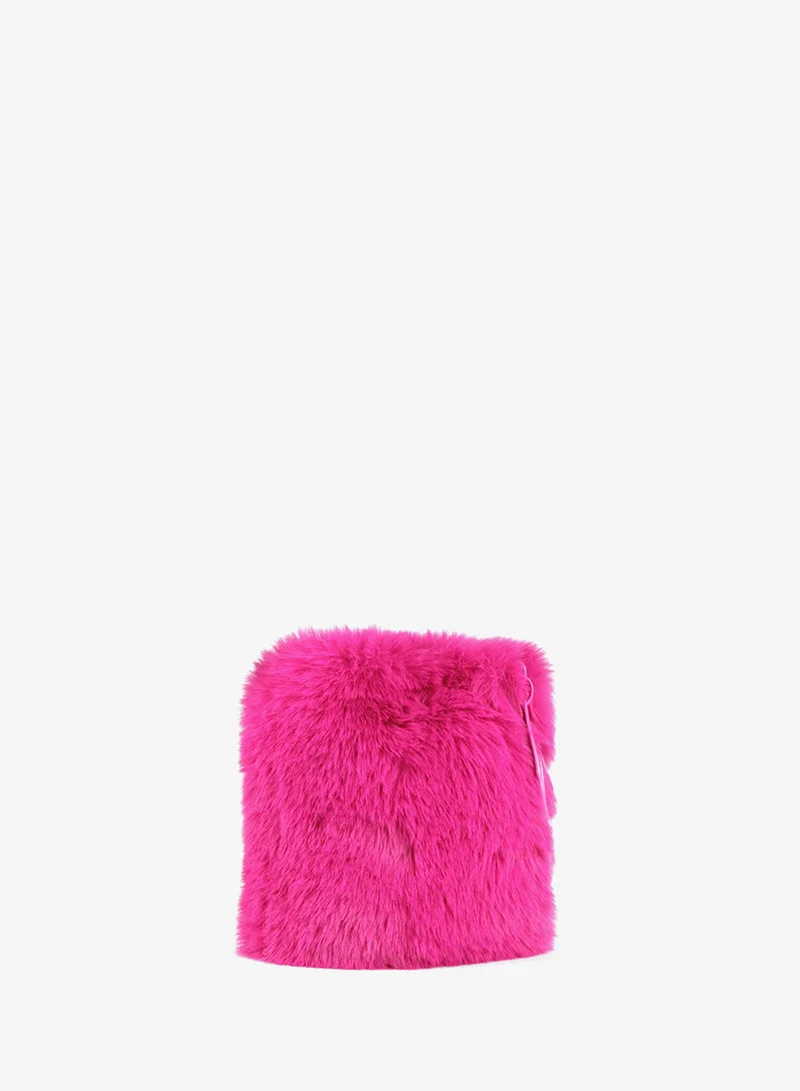 Lola Casademunt Faux fur crossbody bag