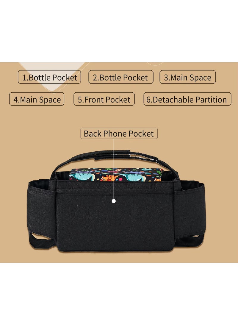 انسولار حقيبة حفاضات معزولة لزجاجة حليب الأطفال أكياس عازلة حقيبة تخزين المومياء لمجموعة أدوات الأطفال ملحقات عربة الأطفال رعاية الطفل - Image 3