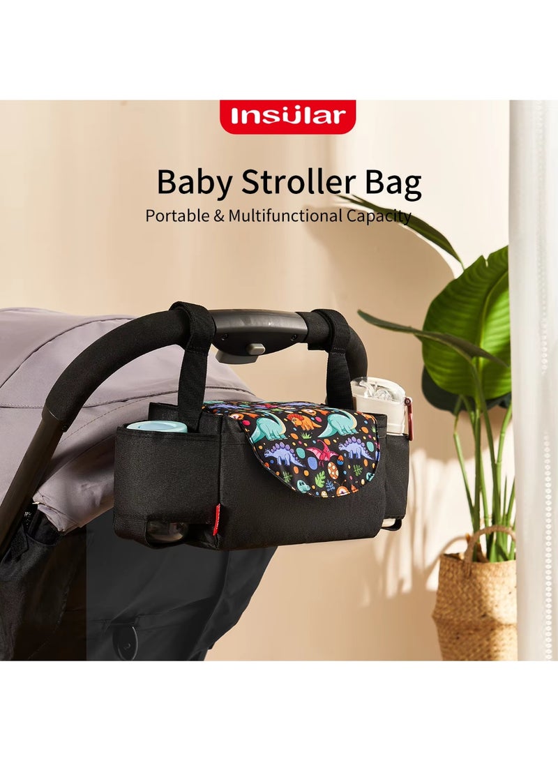 انسولار حقيبة حفاضات معزولة لزجاجة حليب الأطفال أكياس عازلة حقيبة تخزين المومياء لمجموعة أدوات الأطفال ملحقات عربة الأطفال رعاية الطفل - Image 1