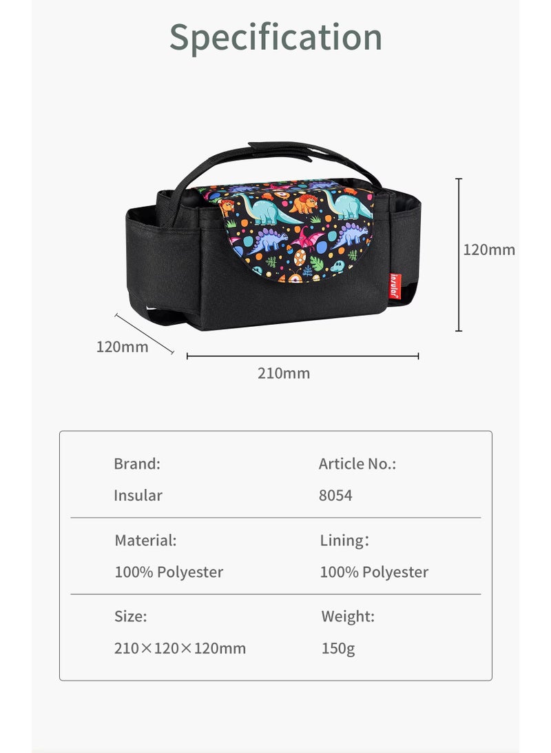 انسولار حقيبة حفاضات معزولة لزجاجة حليب الأطفال أكياس عازلة حقيبة تخزين المومياء لمجموعة أدوات الأطفال ملحقات عربة الأطفال رعاية الطفل - Image 5