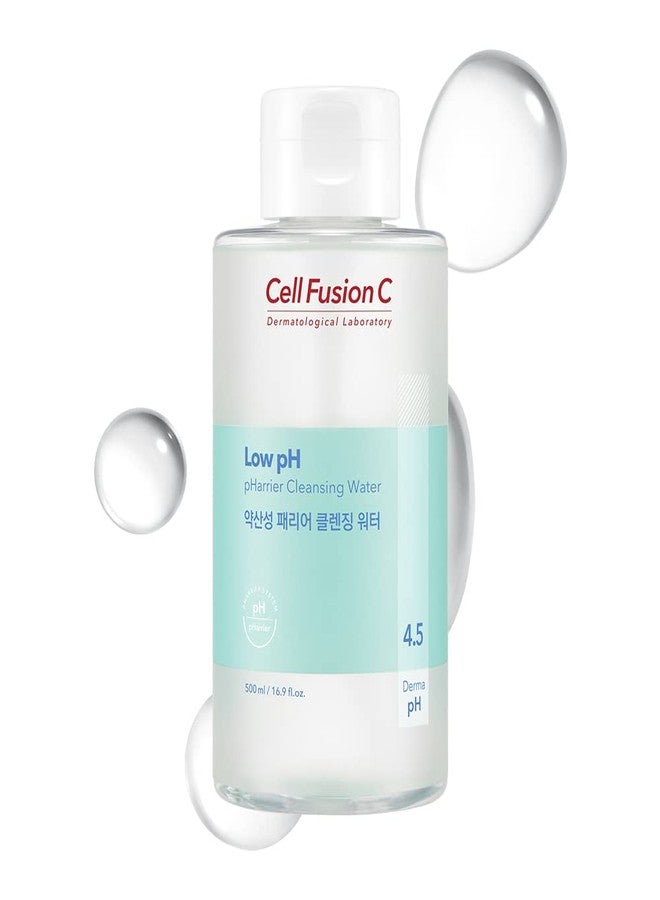 Cell Fusion C Low pH pHarrier Cleansing Water, pH Balancing Cleansing Water for Sensitive Skin, Gentle Exfoliation with PHA, No Eye Irritation, 16.9 fl.oz - Image 1