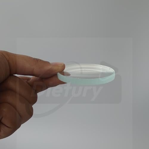 DIETURY Optic Lens Set Double Concave Convex Lens & Concave Mirror Convex Mirror Light and Ray Optics Science lab Apparatus for Physics lab Equipment Set of 4 Dia 50mm Focal Length 15cm - Image 3