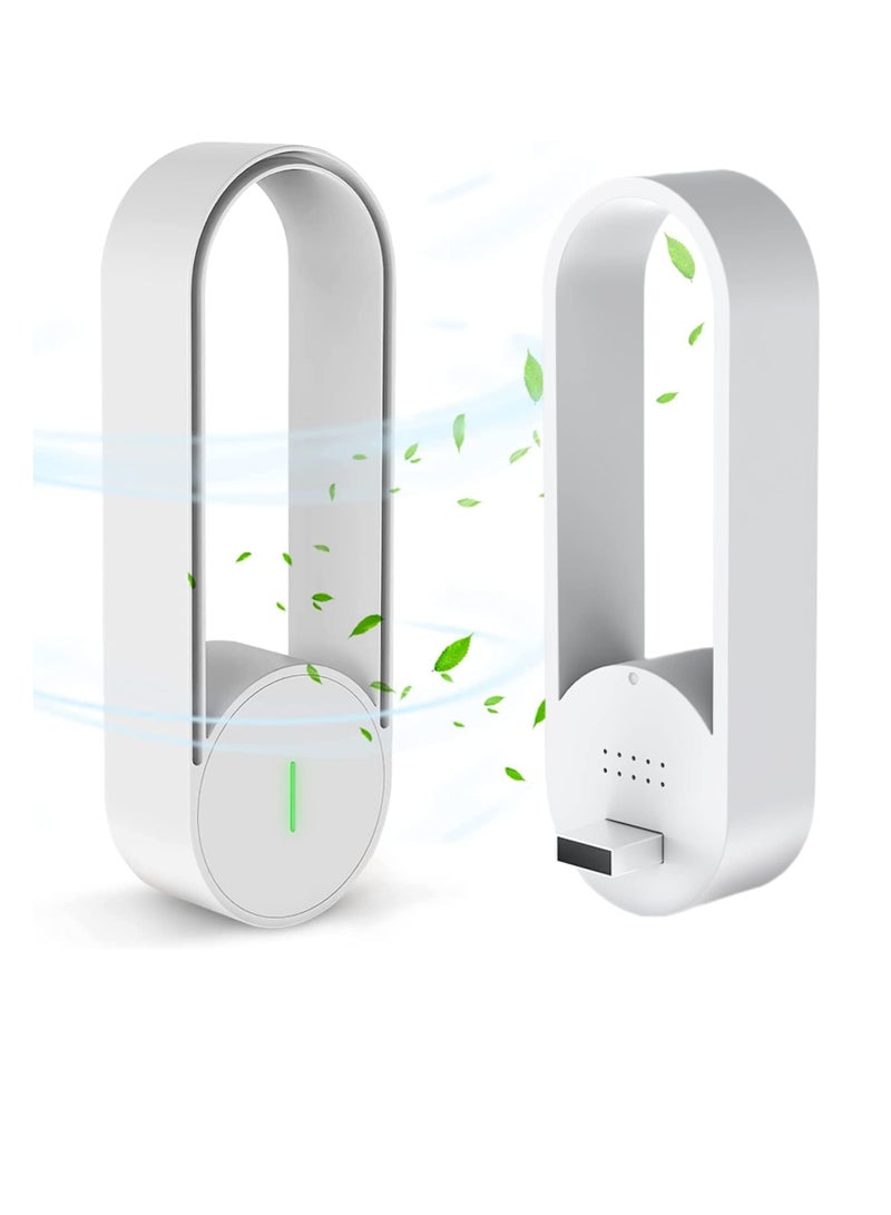 SYOSI قم بتوصيل جهاز تنقية الهواء بالأيونات السالبة، جهاز تنقية الهواء الصغير، هادئ ومنخفض الطاقة، مؤين الهواء المحمول للمطبخ، والمراحيض، وغرف النوم، وغرفة التدخين، وغرفة الحيوانات الأليفة - Image 1