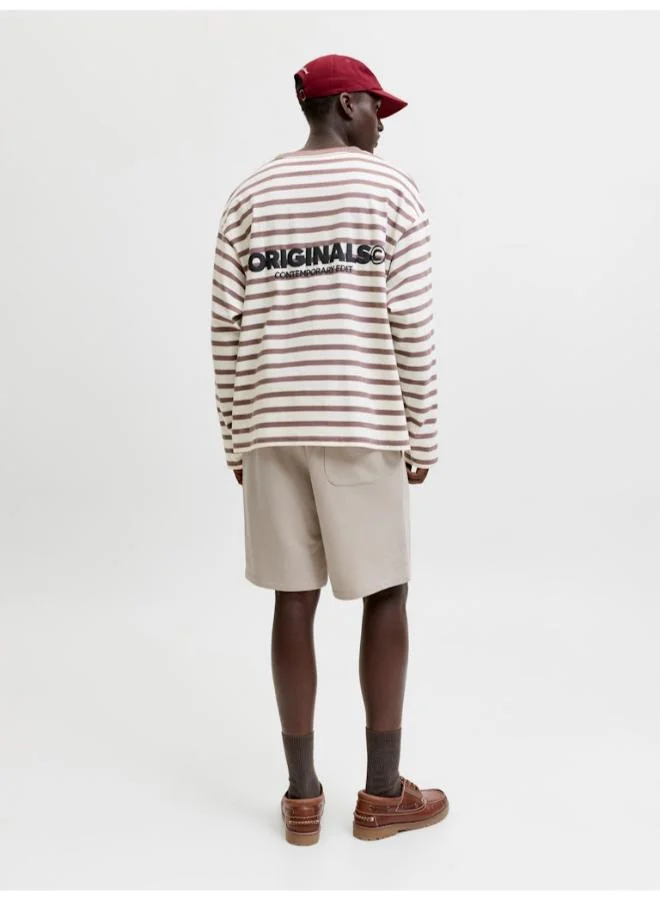 JACK & JONES Logo Drawstring Sweat Shorts