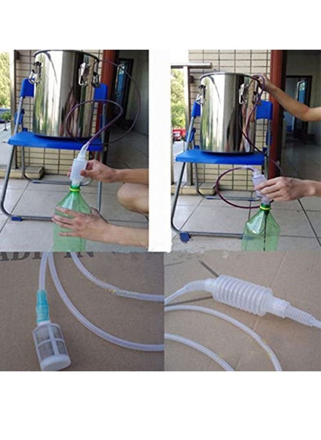 Generic - Syphon Tube Pipe Hose for Home Brew Fruit Juice Making Siphon Filter Soft Tube - Image 1