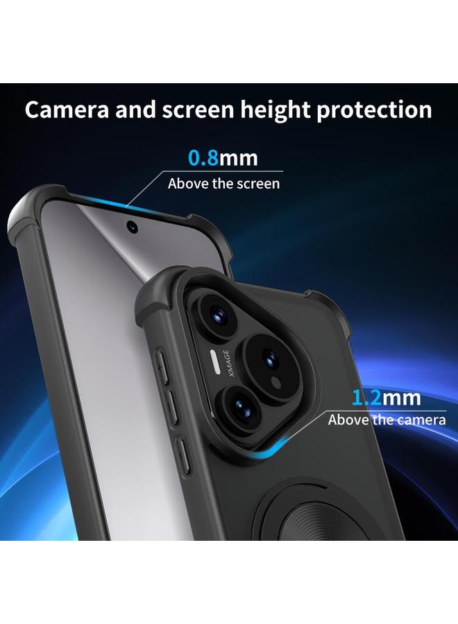 Zaboon Case For Huawei Pura 70 Pro CD Texture 360 Degree Rotating Holder MagSafe Phone Case - Image 5