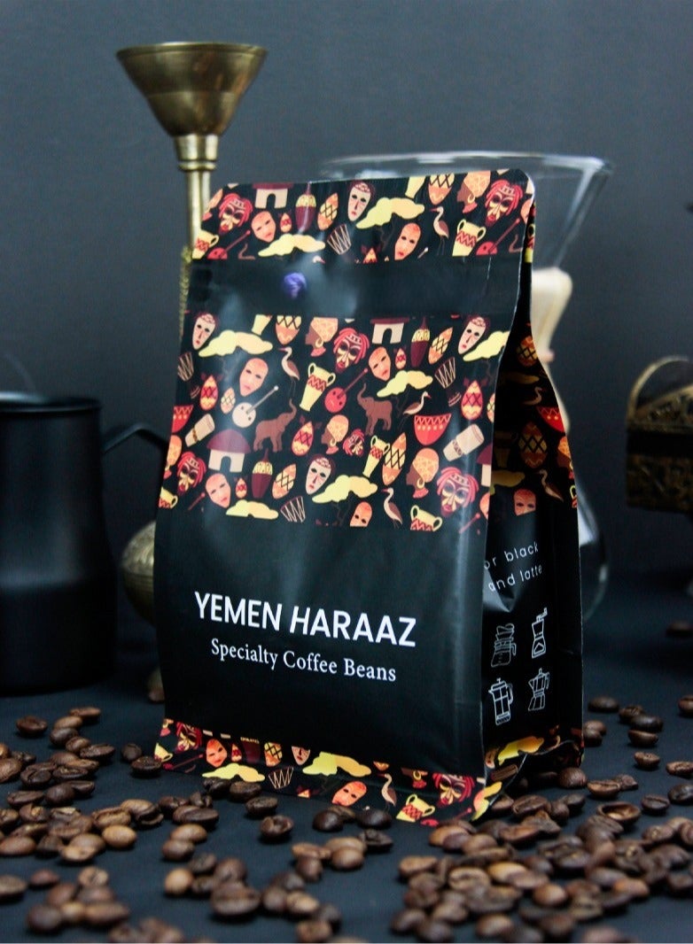 Tealand Coffee Island Yemen Haraaz Specialty Coffee 100% Arabica Beans Medium Roast Fruity And Confectionery Profile Berries Citrus & Dark Chocolate Flavor SCA Score 88, 250 Gram  - Image 3
