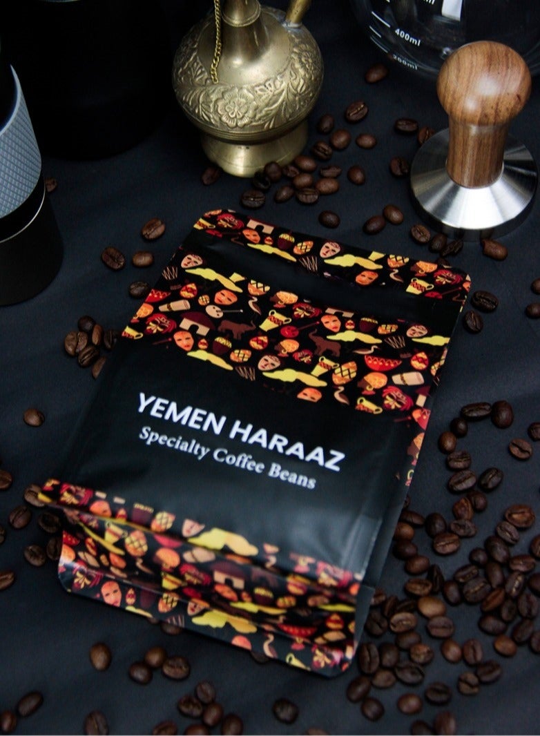 Tealand Coffee Island Yemen Haraaz Specialty Coffee 100% Arabica Beans Medium Roast Fruity And Confectionery Profile Berries Citrus & Dark Chocolate Flavor SCA Score 88, 250 Gram  - Image 5