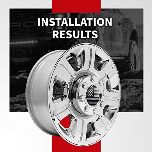 KitsPro أغطية مركز العجلات KitsPro لفورد F-250 F-350 SRW ريم 5C3Z-1130-PA بديل غطاء المحور، عبوة من 1 - Image 4