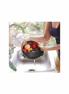 KASTWAVE Clip on Strainer, Strainer, Kitchen Flexible Food Colander Durable Safe  - Image 2