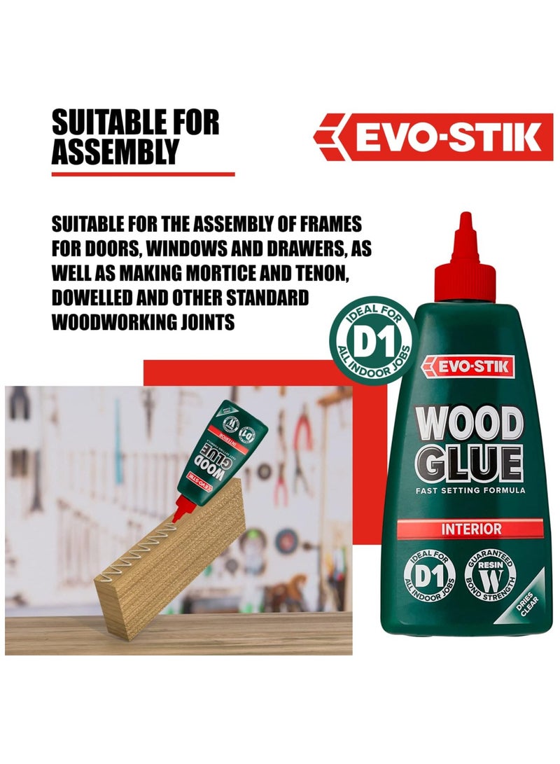 Bostik Evo-Stik - 715417 Resin Wood Adhesive 500ml  - Image 3