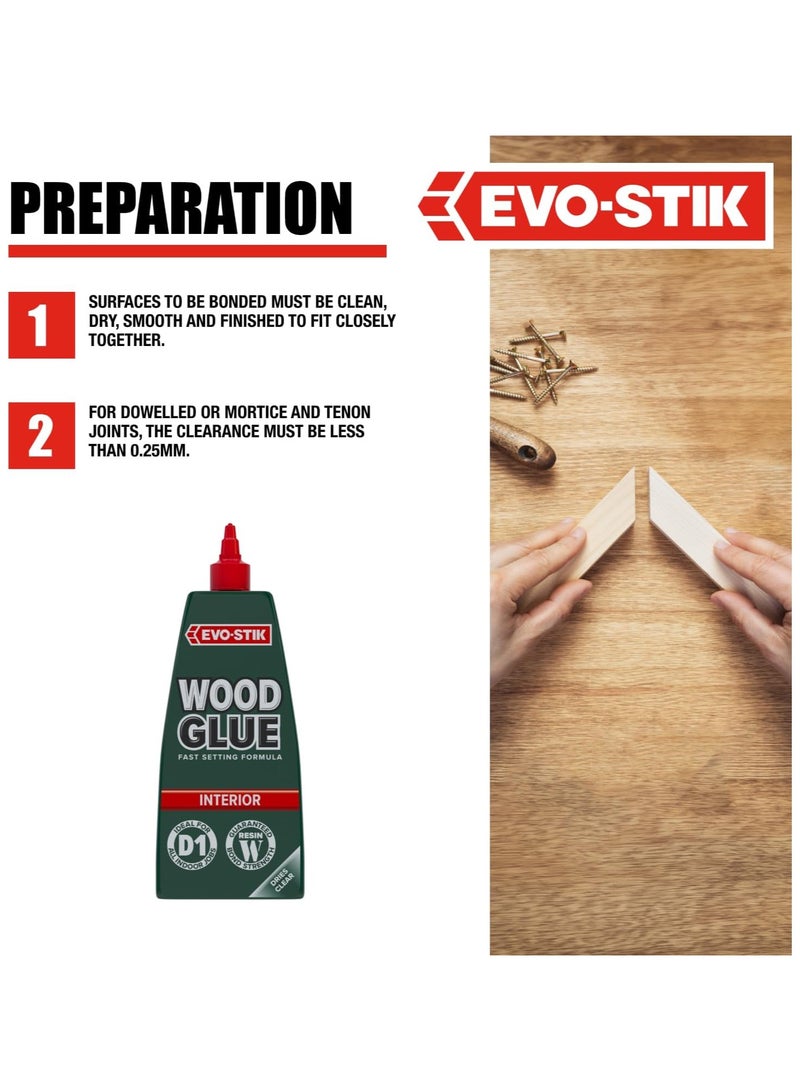 Bostik Evo-Stik - 715417 Resin Wood Adhesive 500ml  - Image 4