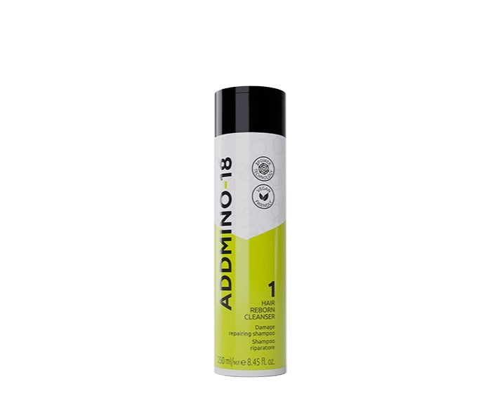ADDMINO 18 HAIR REBORN CLEANSER STEP-01 250ML/8.45 Fl.oz. - Image 1