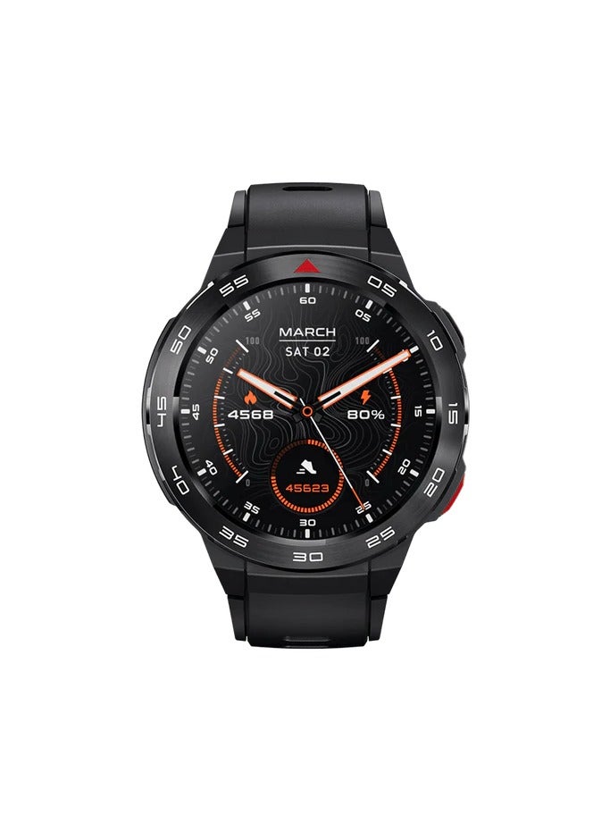 Mibro Smart Watch GS Pro (Black) - 1.43" Amoled Display, Bluetooth Calling, 20 Day Battery Life, 5ATM Waterproof - Image 2