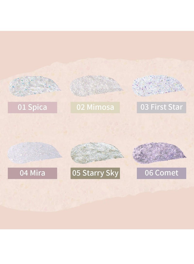 MilleFee MilleFée Stellar Glitter Liner Glitter Moisturizing Eyeliner Teardrop Bag 1.5g- 04 Mira - Image 5