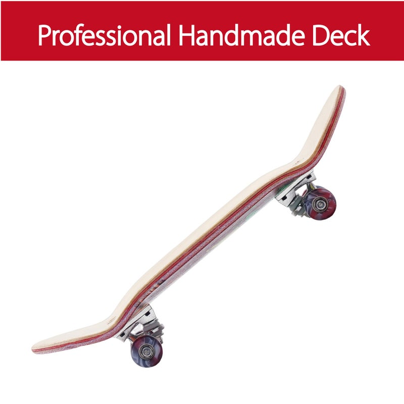RACOFSB Pro Fingerboard 34mm Wooden Board Professional Finger Skateboard Trucks CNC Swirl Wheels (Hamburg) - Image 3