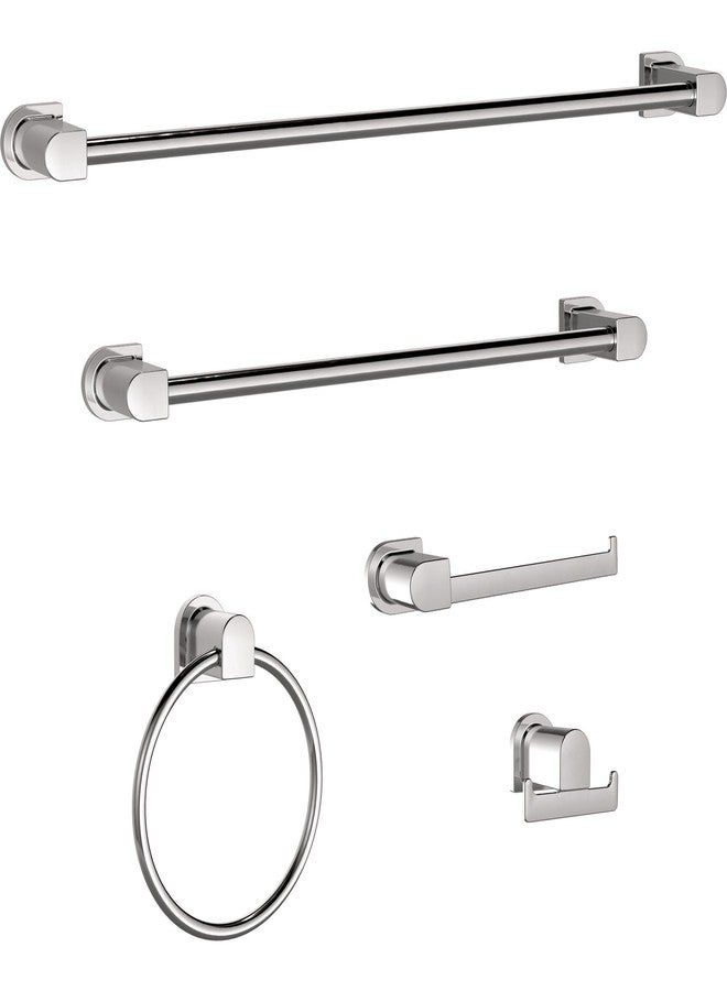 Peerless PA419 Xander Double Towel Hook, Polished Chrome - Image 4