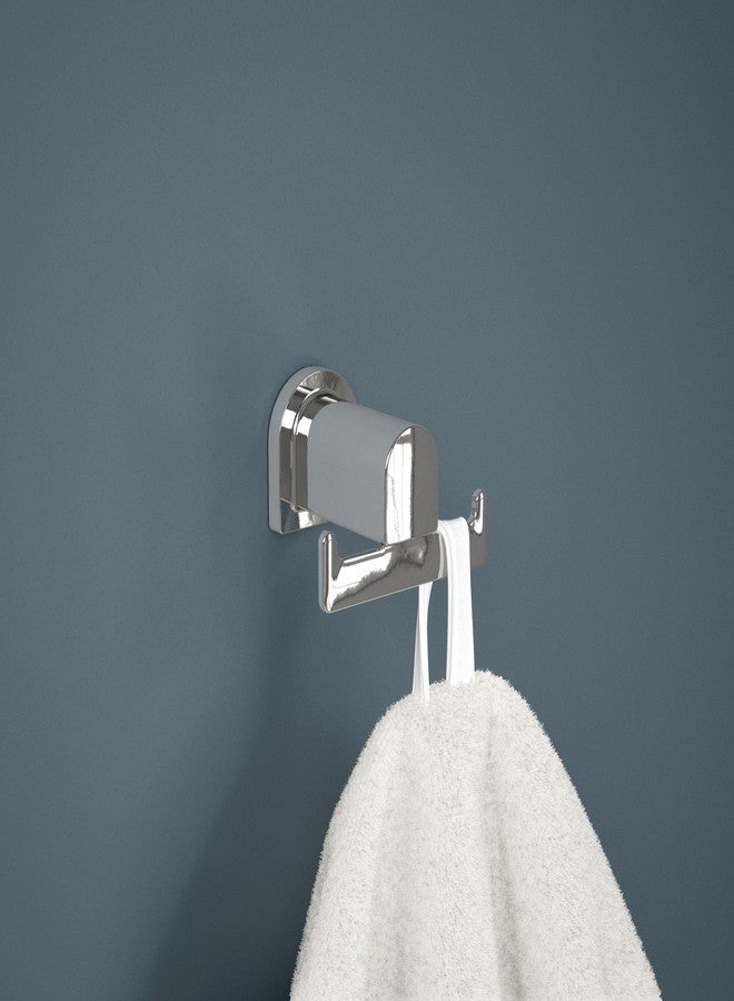 Peerless PA419 Xander Double Towel Hook, Polished Chrome - Image 2