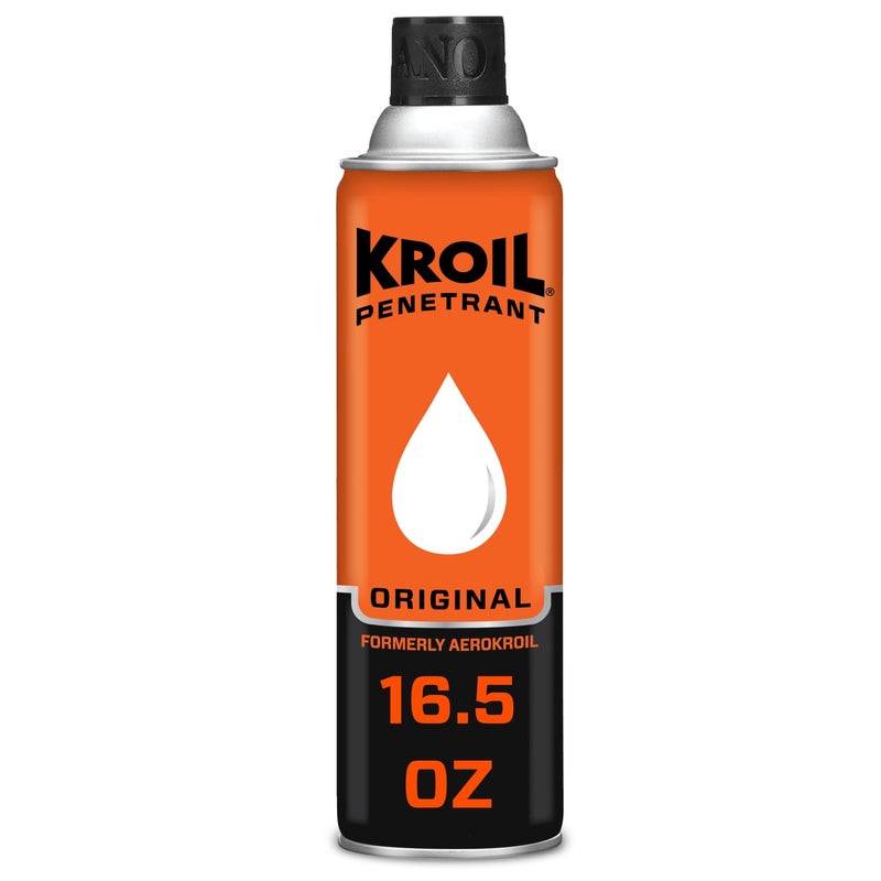 KROIL Aerokroil Penetrant - Rust Penetrating Lubricant - Corrosion Inhibitor Oil for Chains, Hinges & Stuck Metal Parts - Home & Industrial Use - Aerosol - 16.5 oz - 1 Pack (KS162) - Image 1