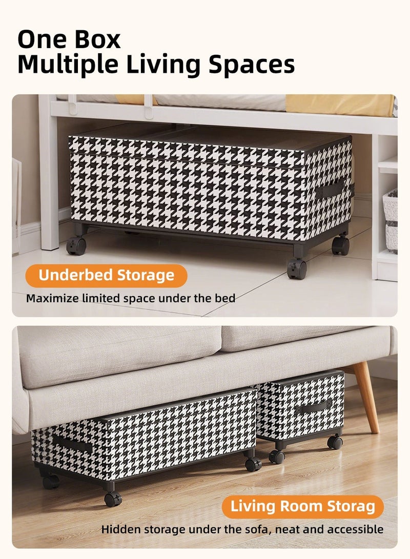 Underbed Storage Box with wheels - Image 3